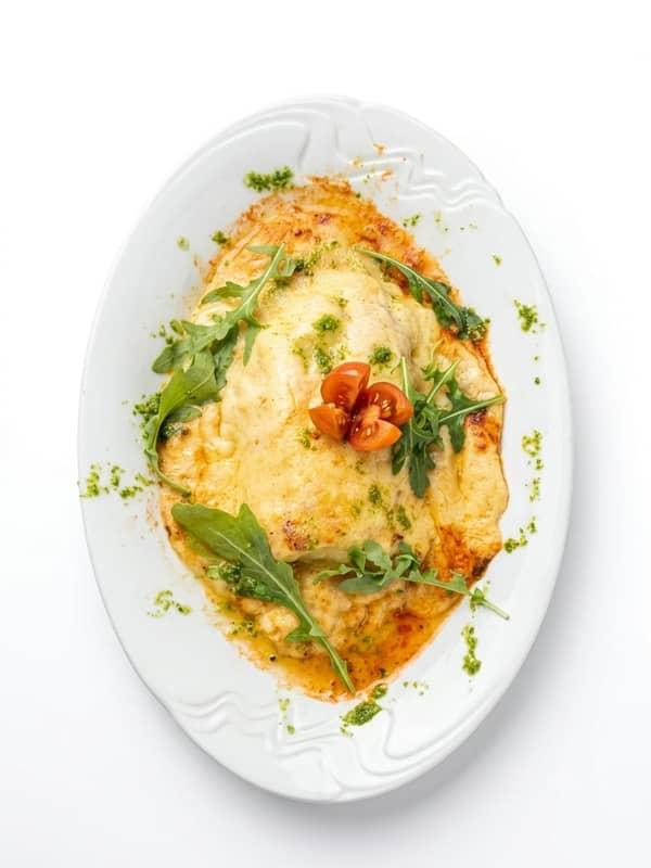 Lomo de Bacalao con Ali-Oli al Graten en Matahambre Grill , Alcossebre