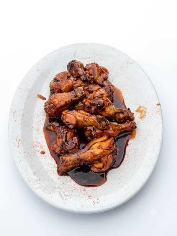 Wings de Pollo al Teriyaki en Matahambre Grill , Alcossebre